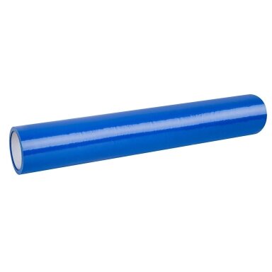 Apsauginė plėvelė 500mm x 100 m. 40 mkr. mėlyna