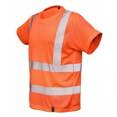 Gerai matomi MESH marškinėliai (oranžiniai) 1 Gerai matomi MESH marškinėliai (oranžiniai) 1
