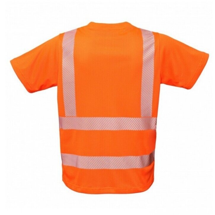 Gerai matomi MESH marškinėliai (oranžiniai) 2