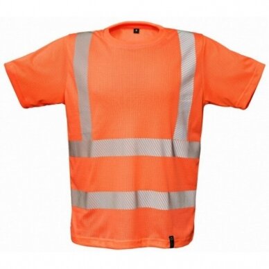 Gerai matomi MESH marškinėliai (oranžiniai)