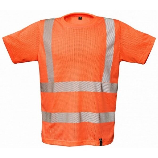 Gerai matomi MESH marškinėliai (oranžiniai)