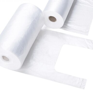 Maišeliai ritinėliuose HDPE