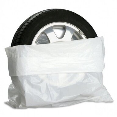 Padangų maišai HDPE 60/20x110 15 mkr. Padangų maišai HDPE 60/20x110 15 mkr.