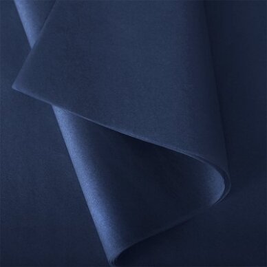 Spalvotas šilkinis pakavimo popierius Blue Nuit Spalvotas šilkinis pakavimo popierius Blue Nuit