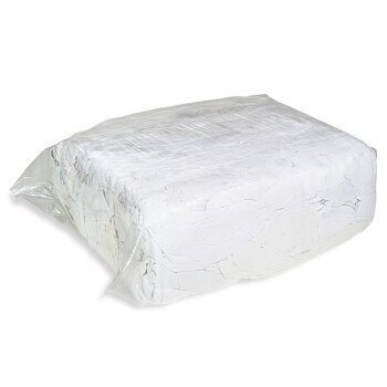 Balta tekstilė 10 kg. (skudurai) (rinktinė medvilnė)