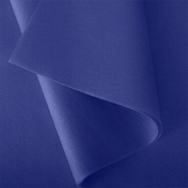 Spalvotas šilkinis pakavimo popierius Bleu Roy