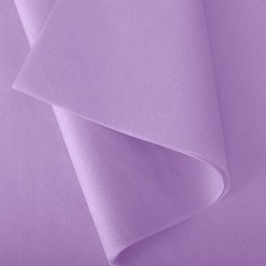 Spalvotas šilkinis pakavimo popierius Mauve Spalvotas šilkinis pakavimo popierius Mauve