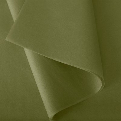 Spalvotas šilkinis pakavimo popierius Vert Mousse
