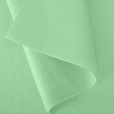 Spalvotas šilkinis pakavimo popierius Vert d eau