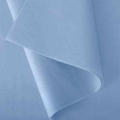 Spalvotas šilkinis pakavimo popierius Bleu Ciel Spalvotas šilkinis pakavimo popierius Bleu Ciel