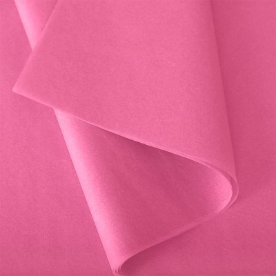 Spalvotas šilkinis pakavimo popierius Rose Vif Spalvotas šilkinis pakavimo popierius Rose Vif